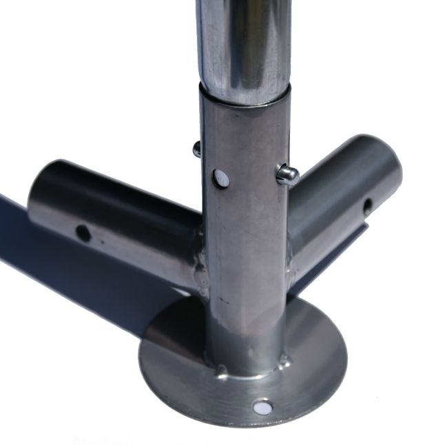 Parc à Poules - Enclos 12m² Ø38mm 4x3x2,25m - Acier Galvanisé