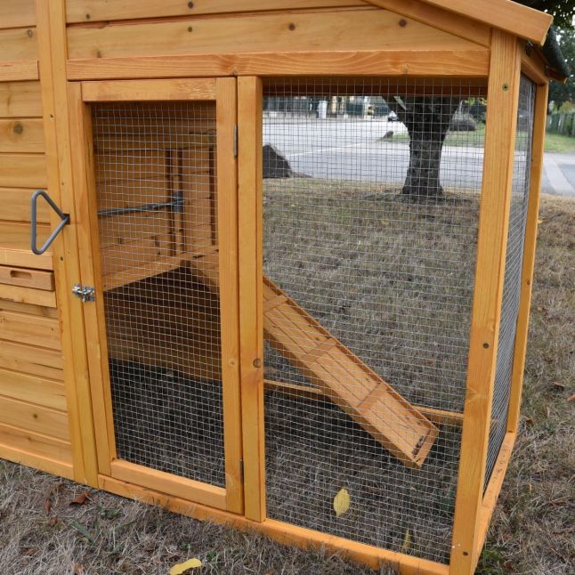 Poulailler Orava toit shingle ouvrant 2 à 4 poules