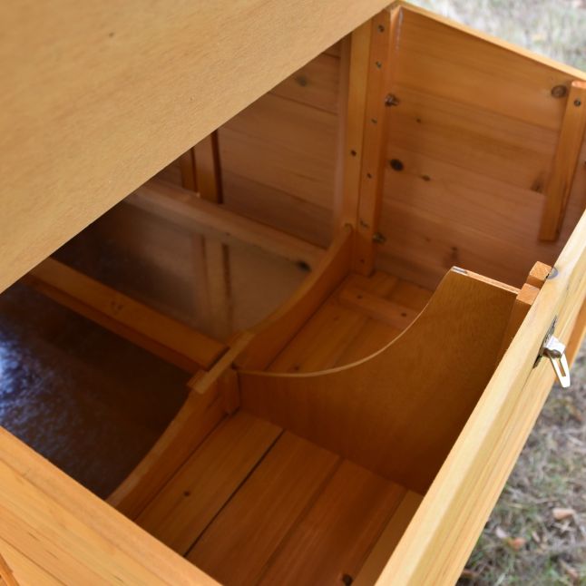 Poulailler Orava toit shingle ouvrant 2 à 4 poules