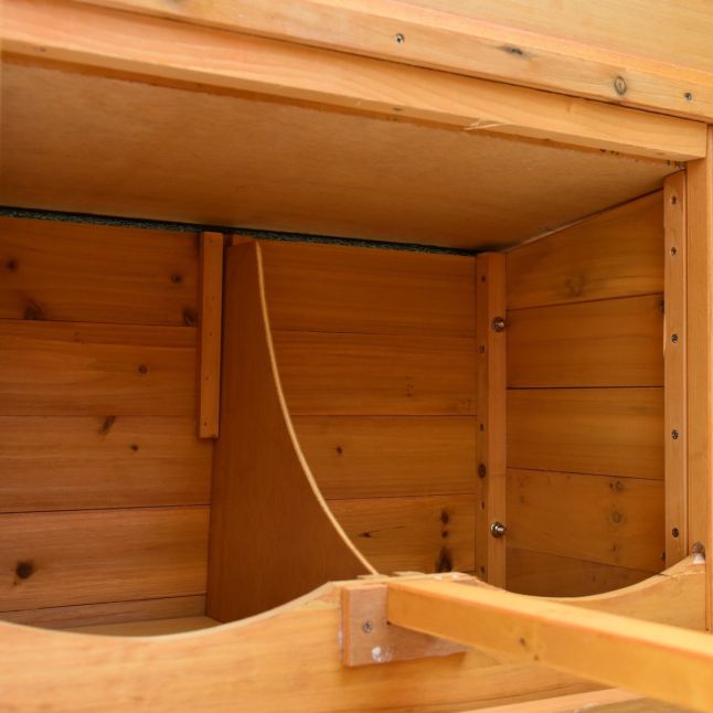 Poulailler Orava toit shingle ouvrant 2 à 4 poules