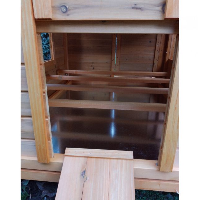 Poulailler Cémani XL toit bois 6 à 10 poules