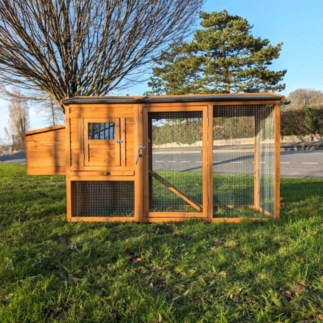 Poulailler Chabo toit shingle 2 à 4 poules