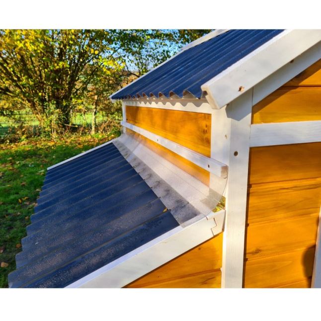 Poulailler Toit Renforcé M toit plastique 6 à 8 poules